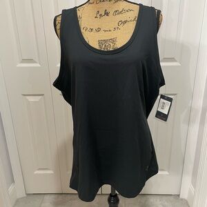 NEW Tommie Copper Black Relaxed Sleeveless Tank Top Sz 4XL